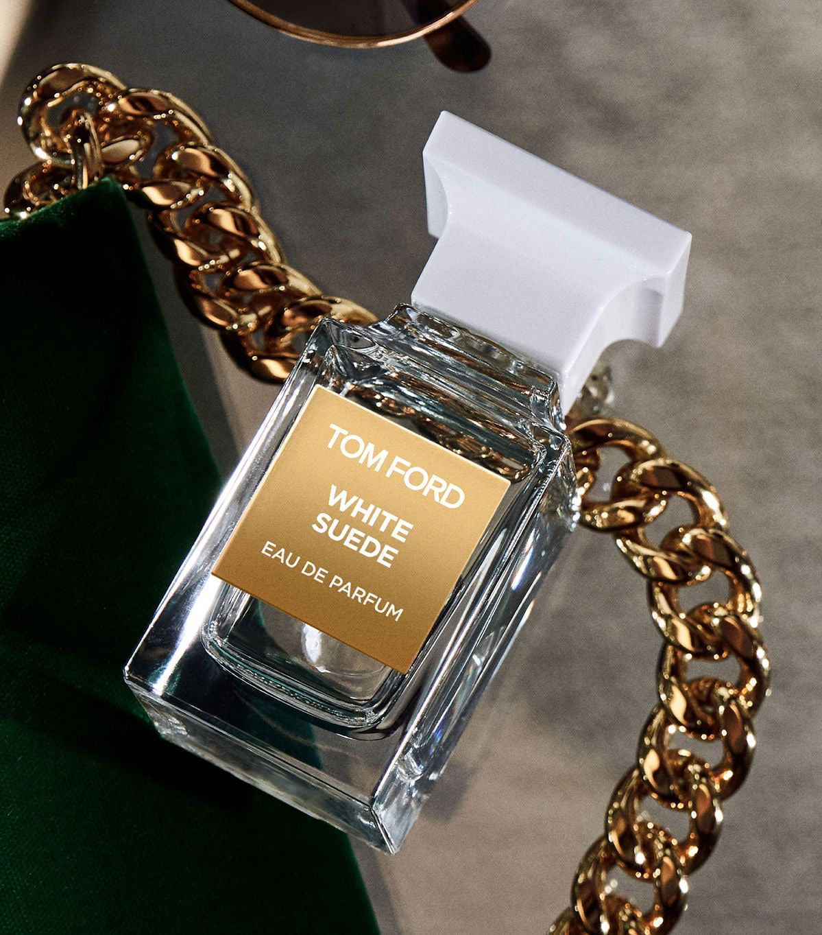 Tom Ford White Suede